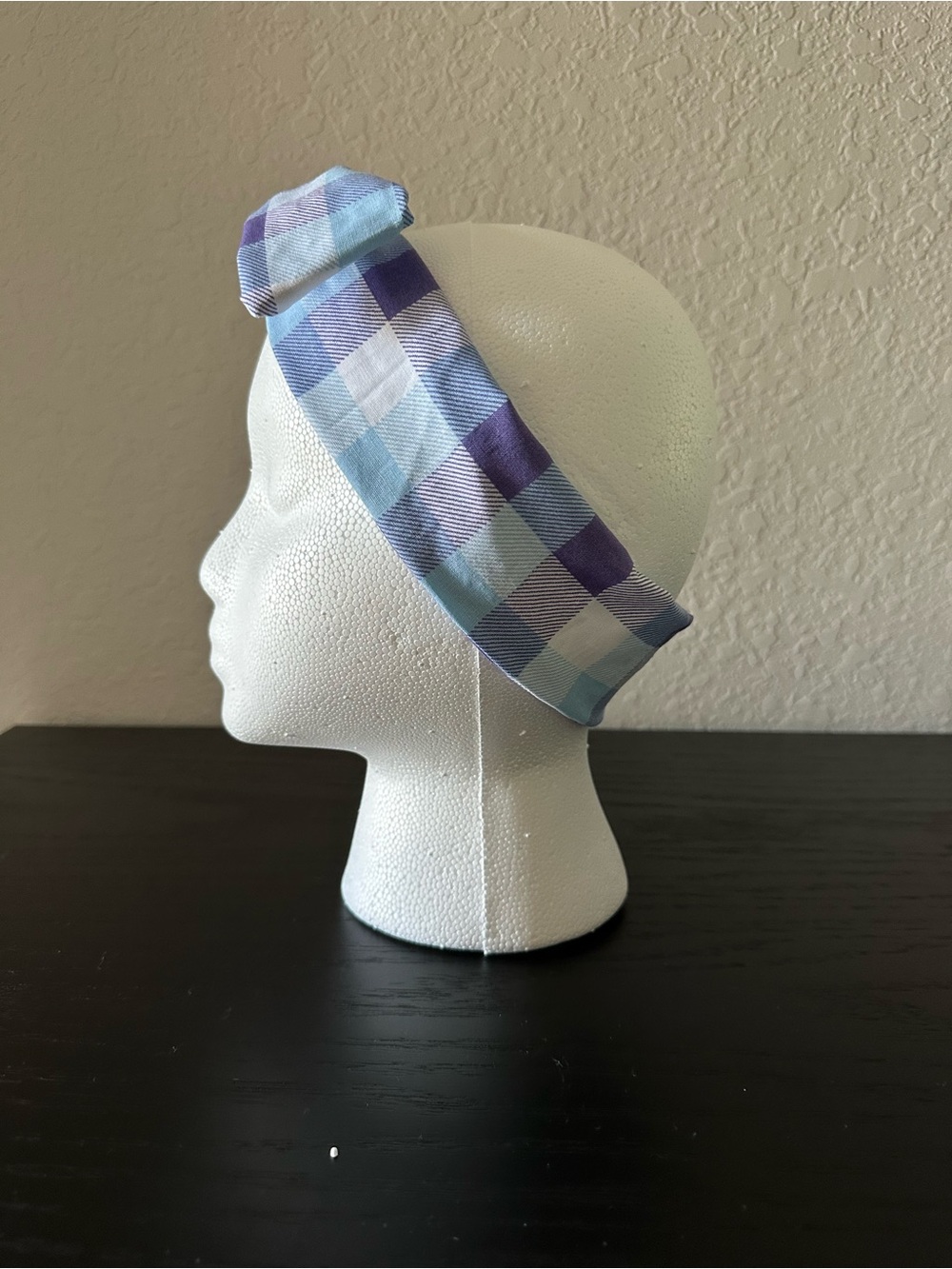 Wire Headband Plaid women’s wire Headband Hairwrap